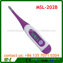 MSL-202B Equipos médicos Termómetro digital de punta flexible